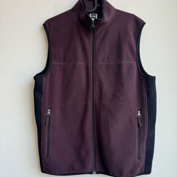 The North Face Other - $5/$25 The North Face Medium Fleece Purple Black Lightweight Vest Size Medium